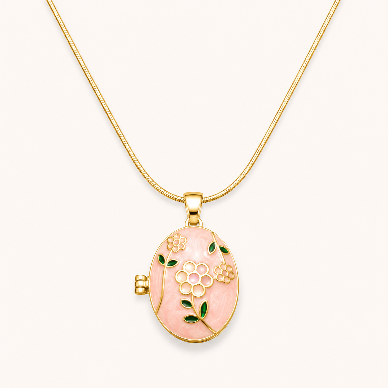 Blossom Floral Locket pendant