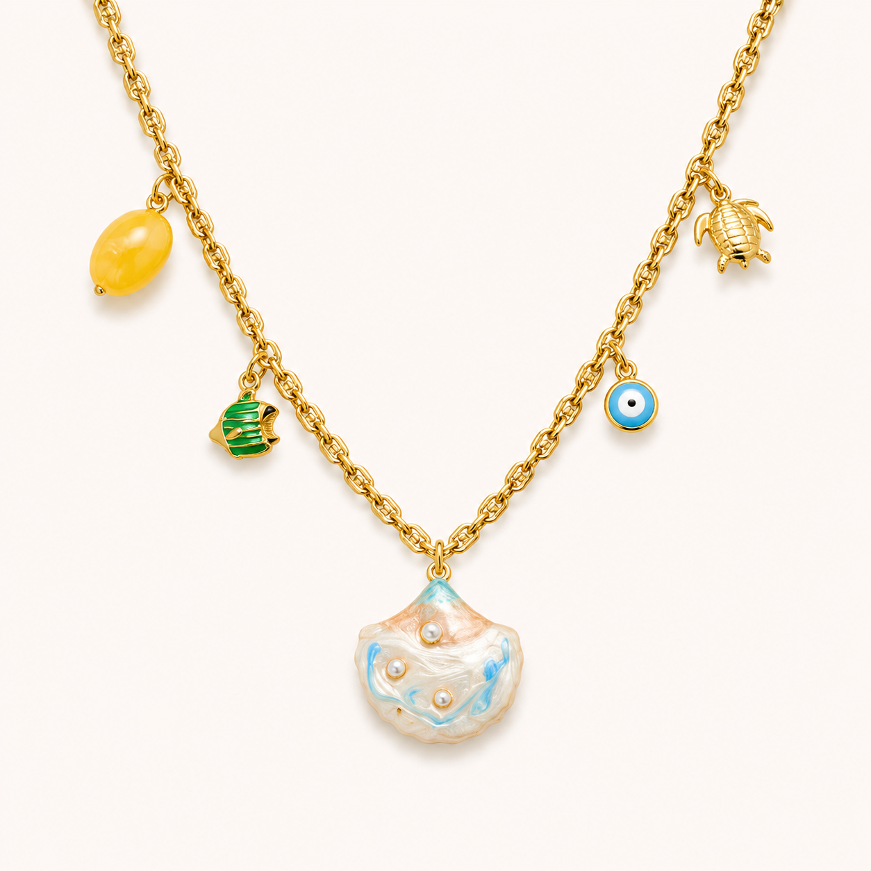 Ocean Charm Necklace