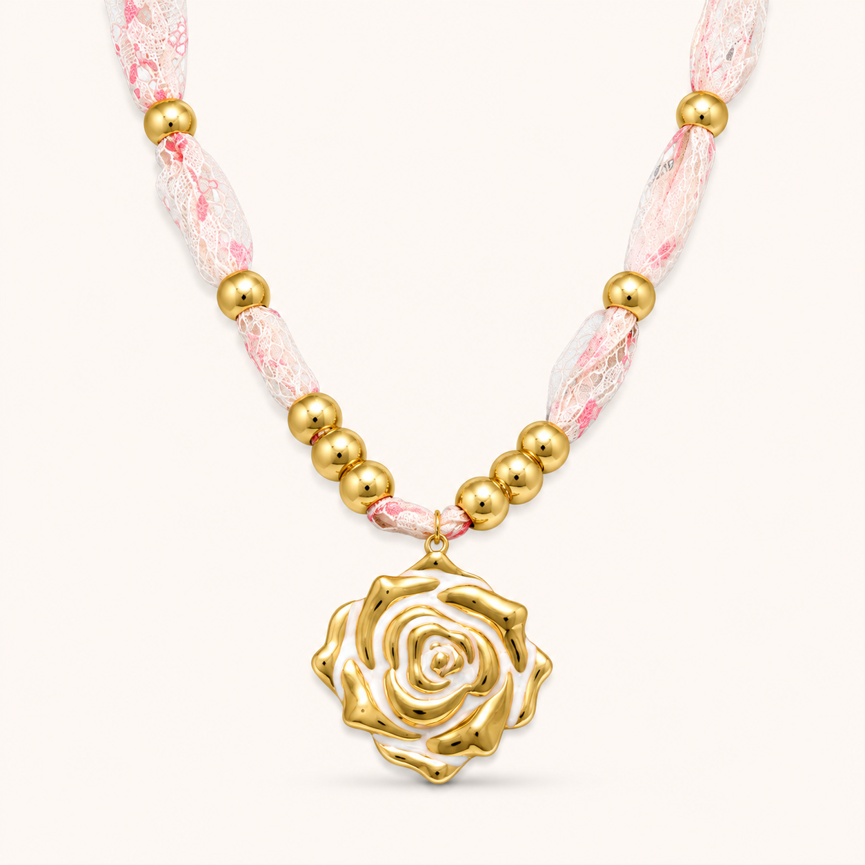 Floral Lace Necklace