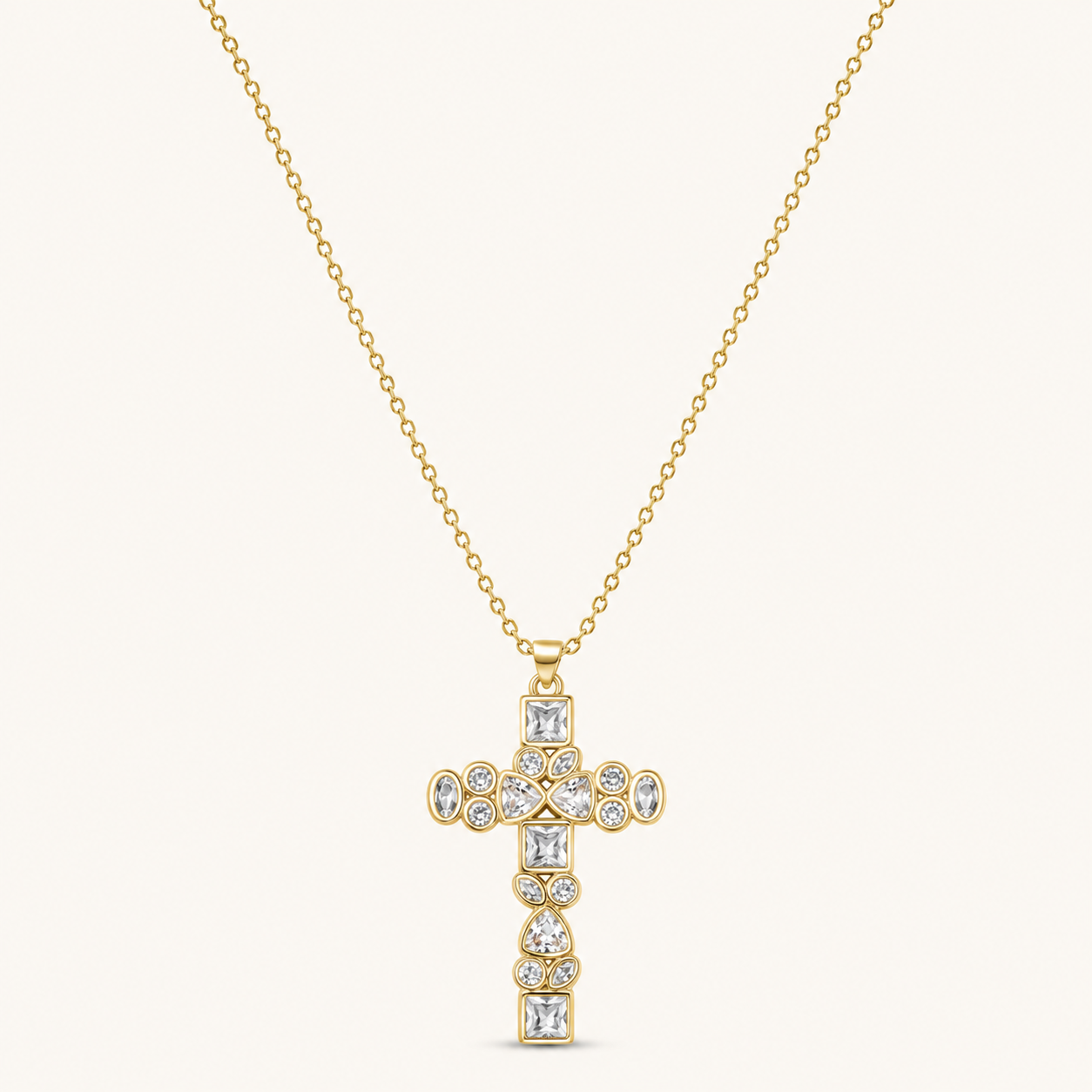 Crystal Cross Pendant