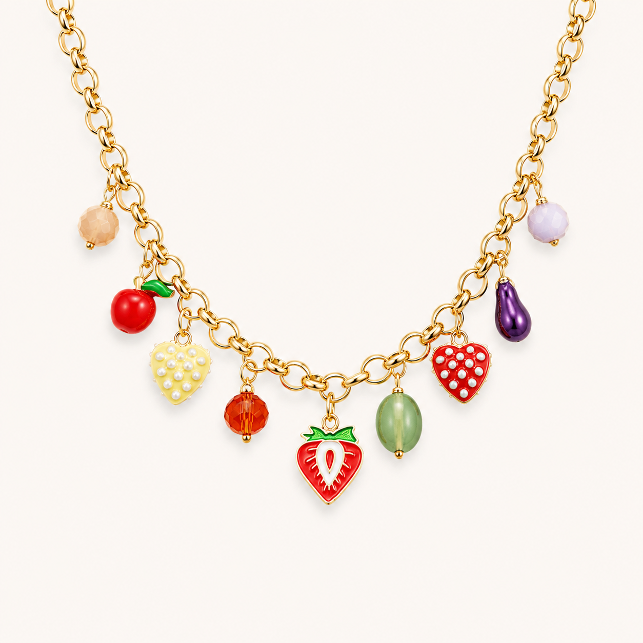 Berry Bliss Charm Necklace