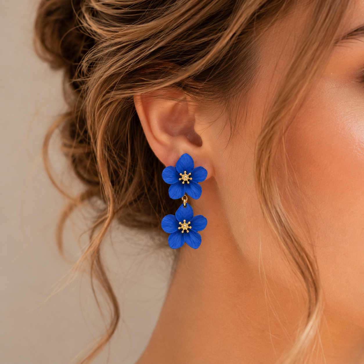 Floral Drop Earrings