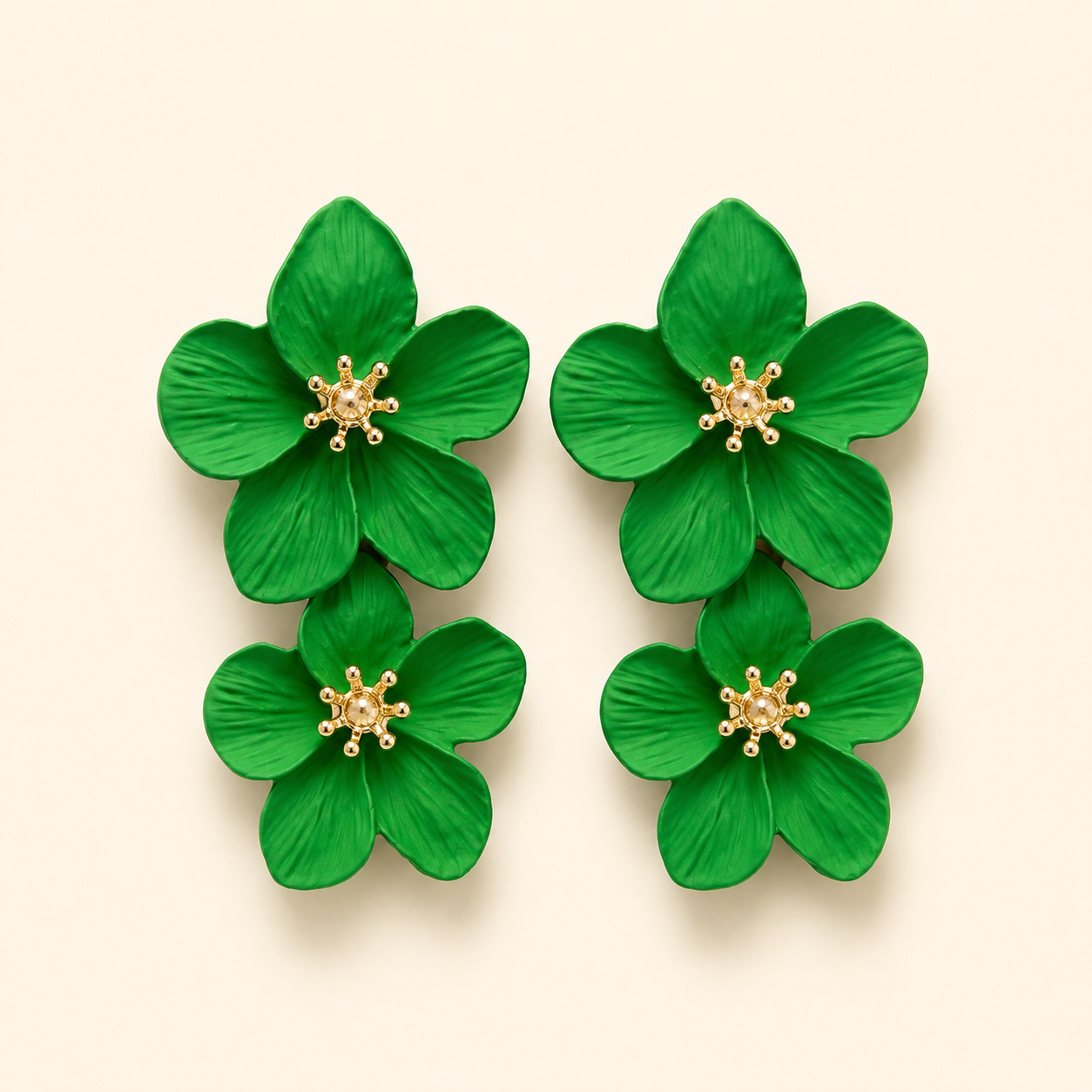 Floral Drop Earrings
