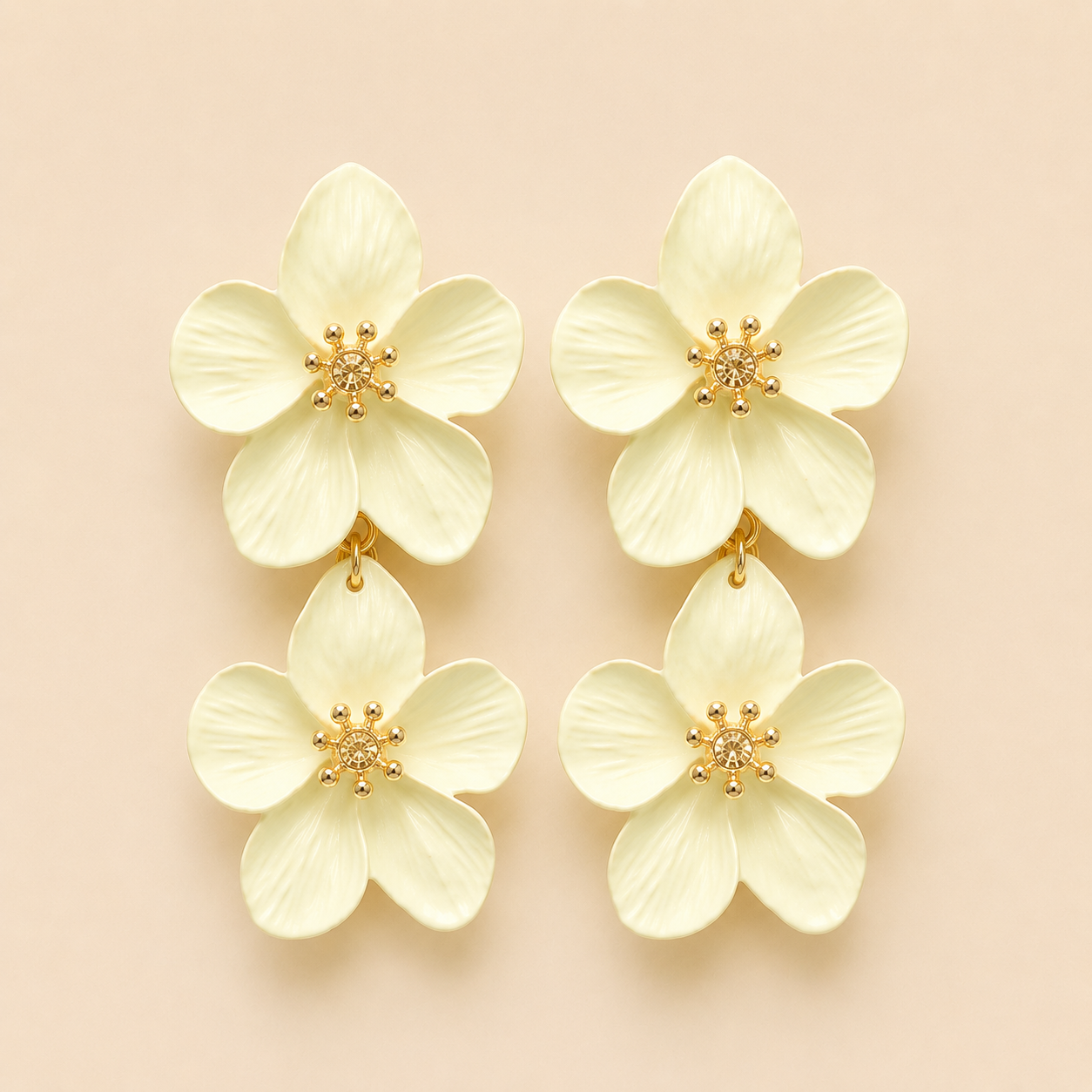 Floral Drop Earrings