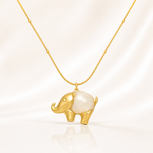 Royal Elephant Pearl Pendant