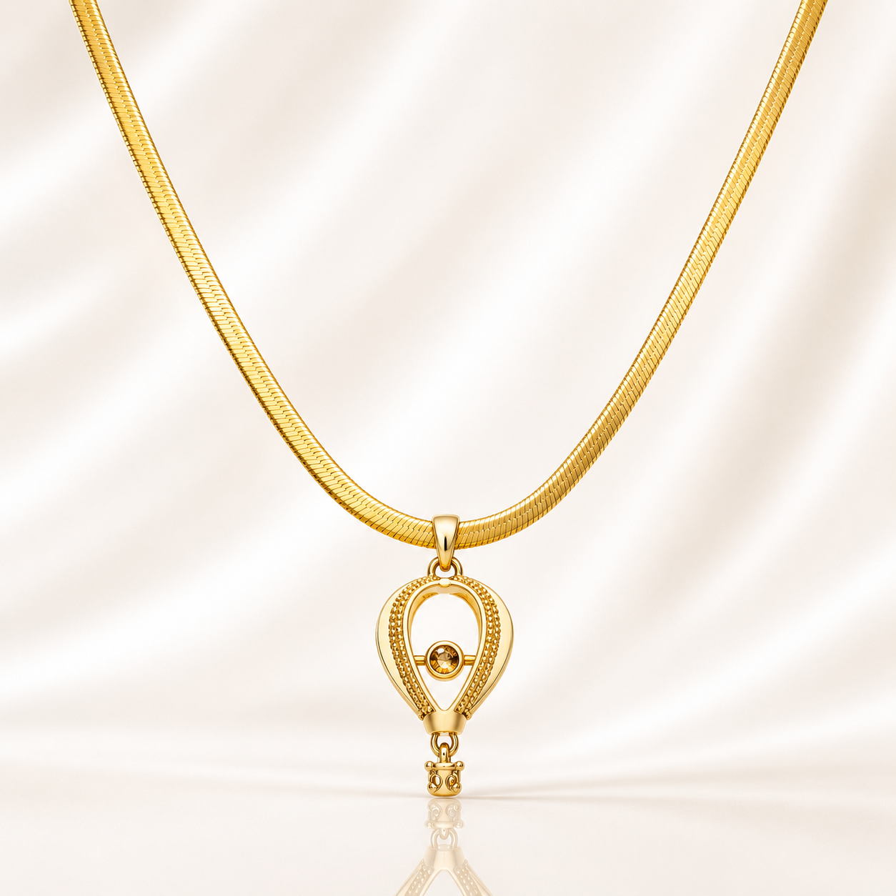 Royal Drop Gold Pendant