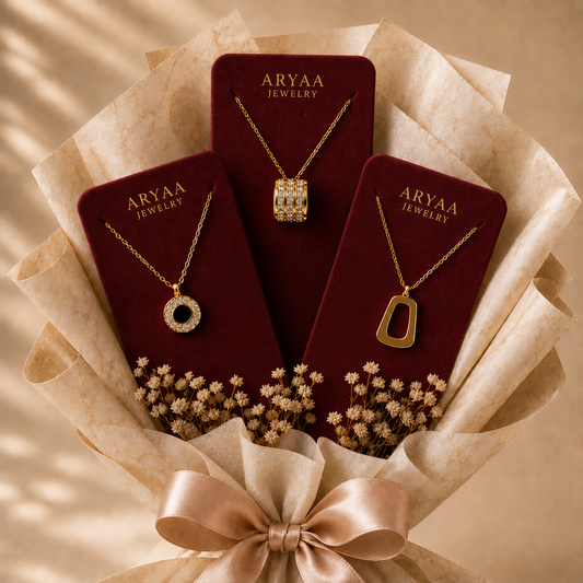 Pendant Trio Combo Bouquet Set