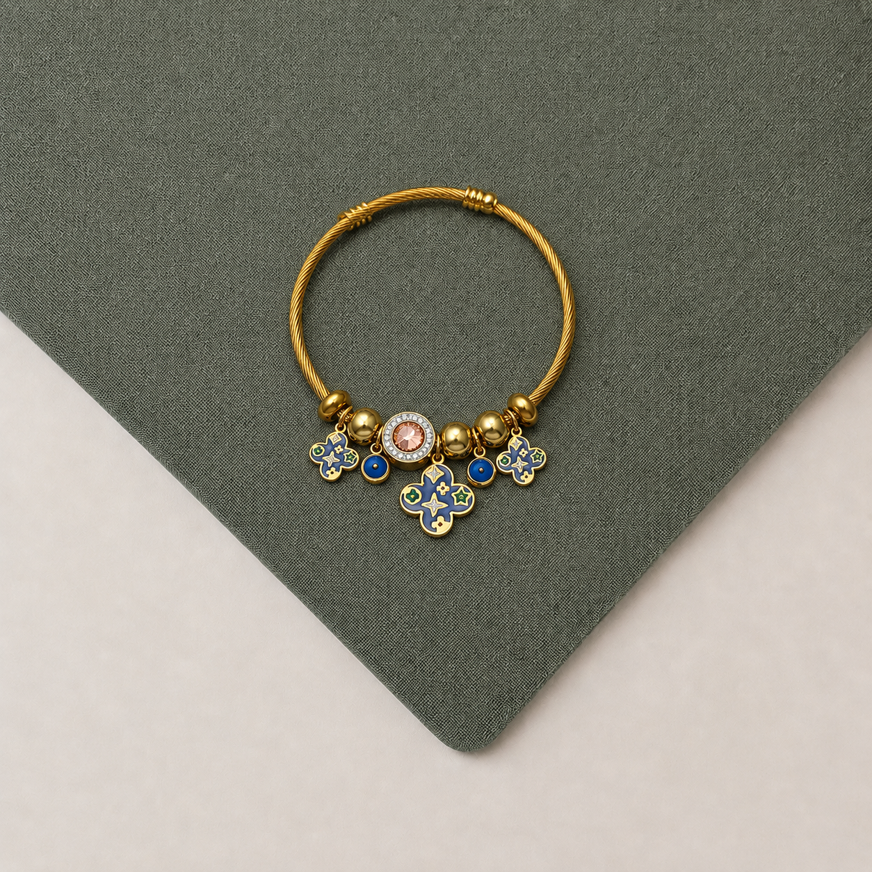 Lucky Charm Gold Bracelet