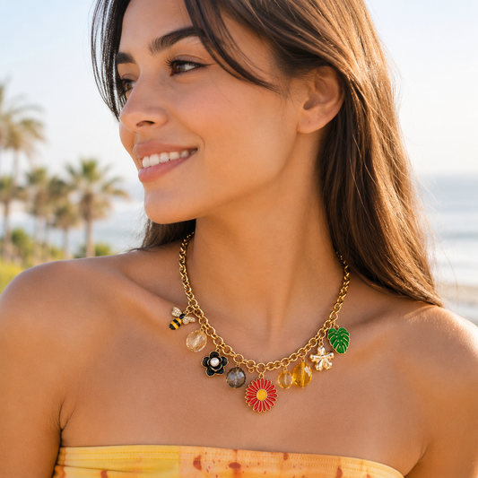 Bloom Charm Necklace