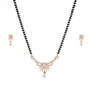 Vrishti Floral Radiance Ad Mangalsutra Set
