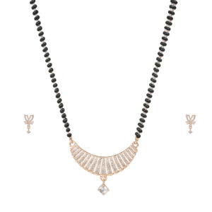 Saanvi Radiant Curve  Ad Mangalsutra Set