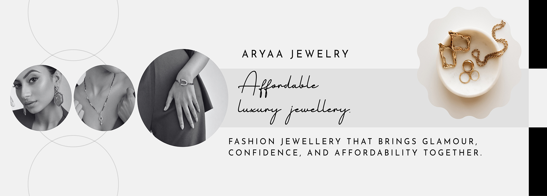 Monochrome Simple Fashion Designer Twitter Header - 1